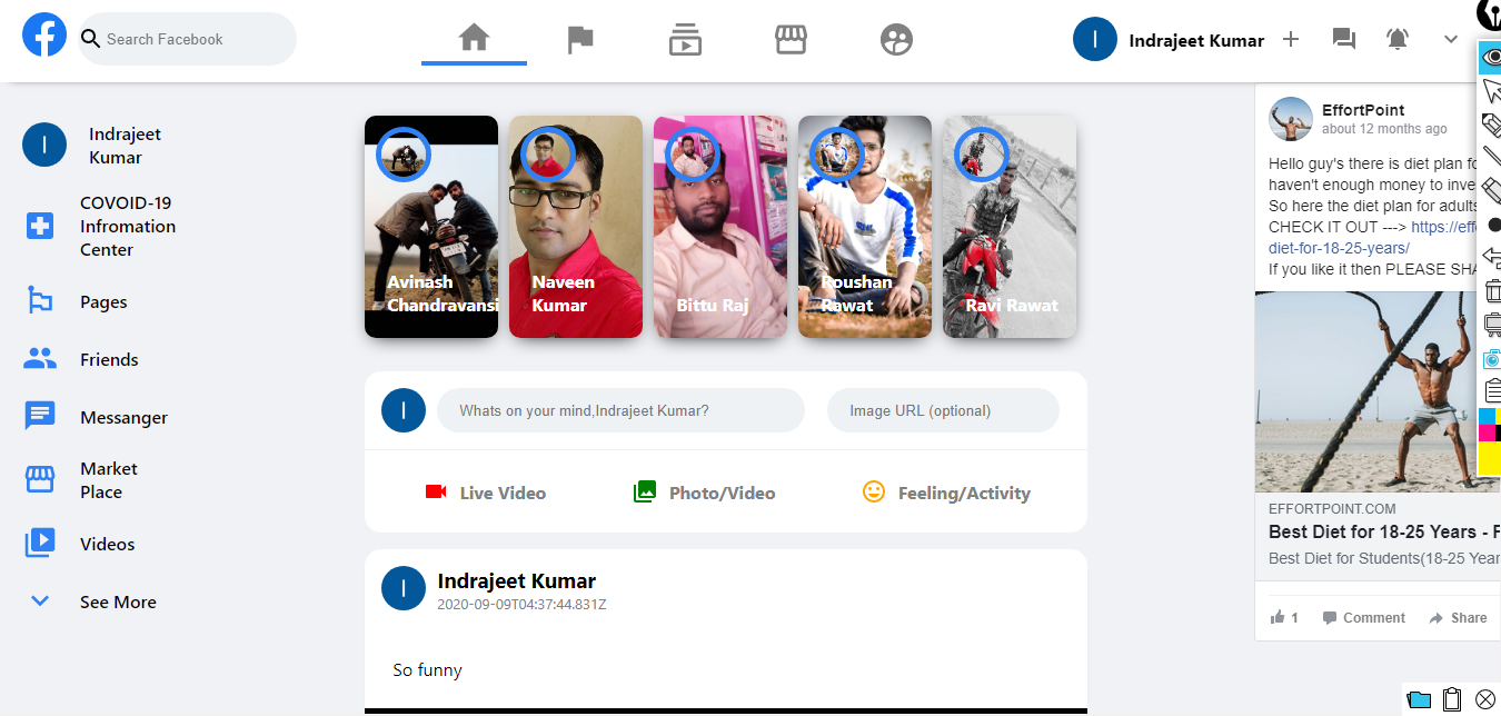 Facebook Clone